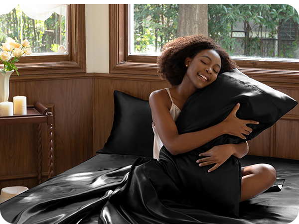 CozyLux satin sheets