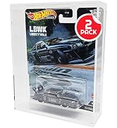 EVORETRO Premium Protector Case Compatible for Hot Wheels Premium Series – Set of 2, Durable Disp...