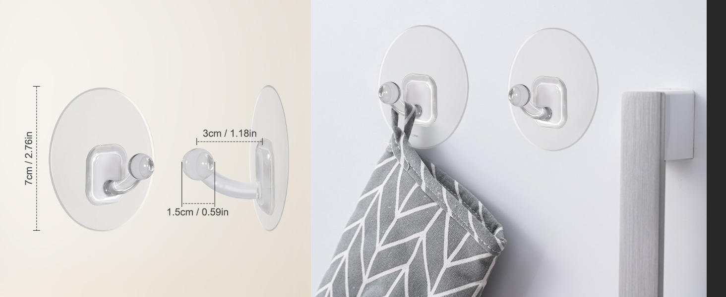 adhesive hooks