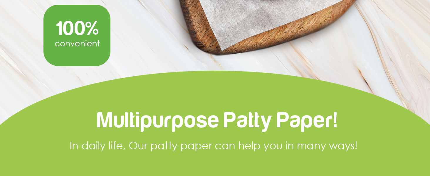 Patty Paper Sheet Parchment