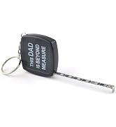 WIN TAPE 80'' 2M Mini Steel Tape Measure Plastic Shell with Keychain Functional Mini Retractable ...