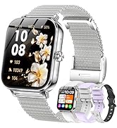 Smart Watches for Women Men, 1000mAh Battery lasts 20 days, 1.85" Smart Watch (Answer/Make Calls)...
