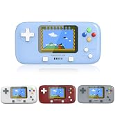 GAMINJA Handheld Game Console 8 +16 Bit Build in 300 Classic Games(Blue) | Retro Gaming Console 2...