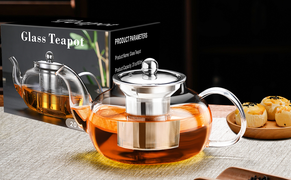 glass teapot