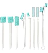 Small Cleaning Brushes for Household Cleaning Deep Detail Crevice Cleaning Tool Kit Tiny Scrub Cl...