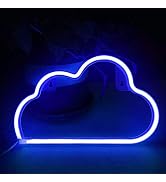 YouOKLight neon Cloud Sign,Cloud led Light Wall Light Night Lights, Battery or USB Powered Neon L...