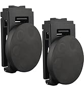 MUTUACTOR Magnetic Tool Belt Clip,2PCS Anti-Slip Heavy Duty Belt Clips Magnet Holster,Strong Neod...