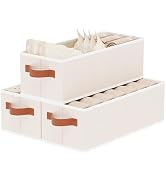 YheenLf Storage Cubes 3-Pack, Foldable Open Organizer Bins, Collapsible Clothes Boxes with Double...