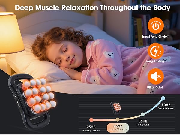back massager for pain relief deep tissue