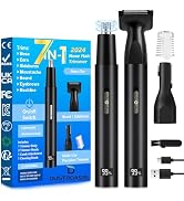Nose Hair Trimmer for Men Women-2024 Professional All-in-1 Use for Nose Ear Hair Trimmer Clipper ...