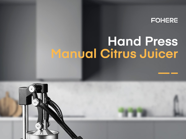 manual juicer