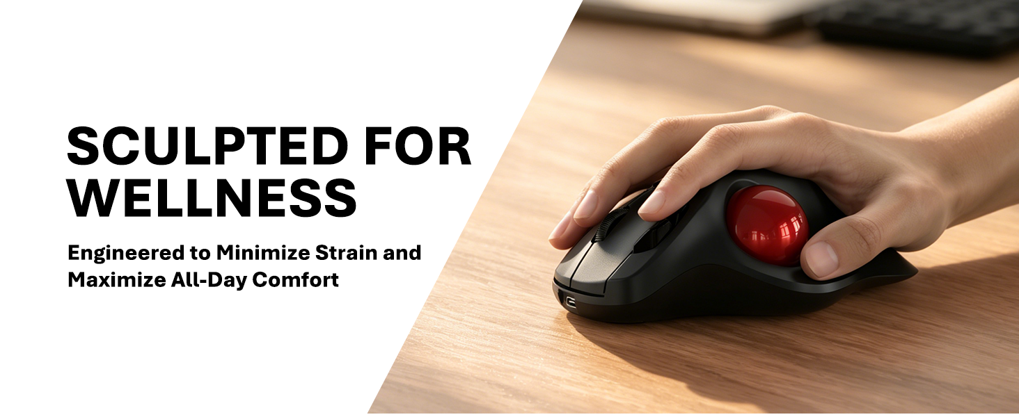 track ball mouse usb wireless