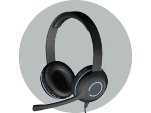compact headset, children's headset, K-5 headset, smaller earcups, adjustable headband, smaller
