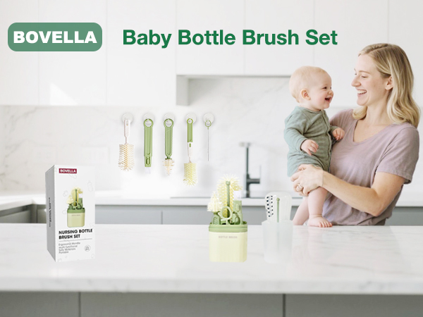baby bottle brush;bottle brush;bottle brush set;baby essential;bottle cleaning tool;bottle washer;