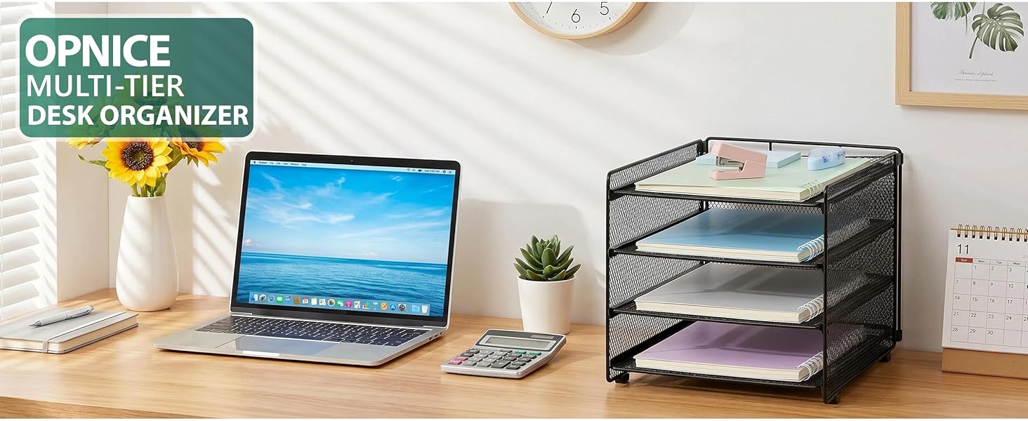 desk organizer and accessories