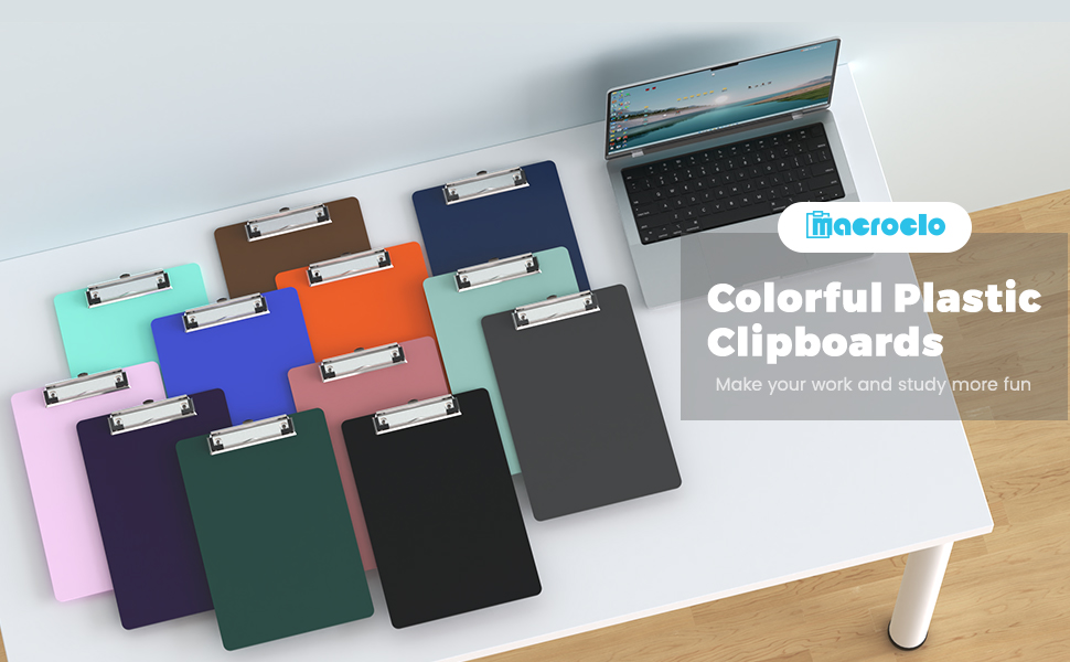 Colorful clipboard