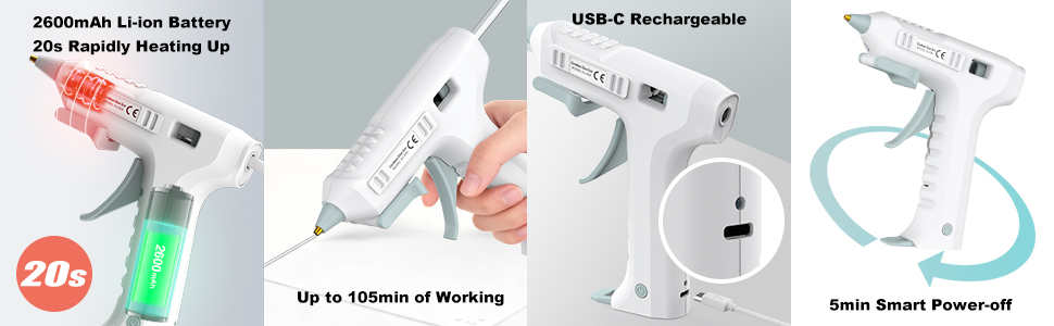 Cordless Hot Glue Gun