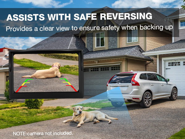 backup camera monitor only