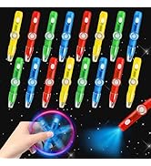 24PCS Glow Fidget Spinner Pens Light Up Party Favors Treat Goodie Bags Stuffers Classroom Bulk To...