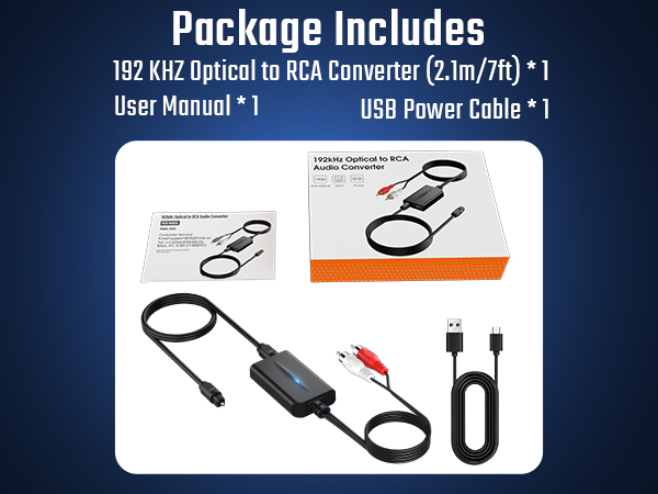 optical audio cable to rca