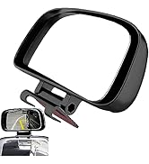 KEWAYO Blind Spot Mirrors - Adjustable Car Auxiliary Wide Angle Side Rearview Mirrors for Cars SU...