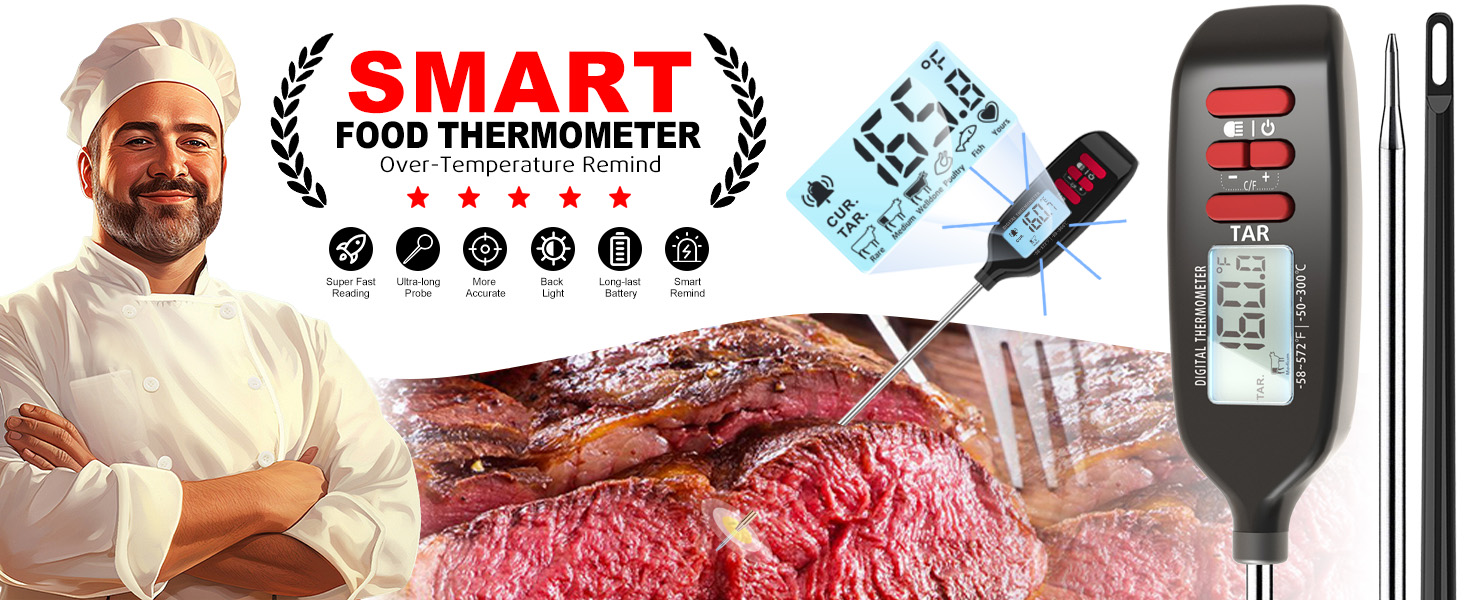 Meat Thermometer Digital