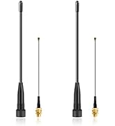 Meshtastic 915MHz LoRa Whip Antenna 10dBi Gain, 17cm Long Range SMA Male Omni Antenna (2 Sets), S...