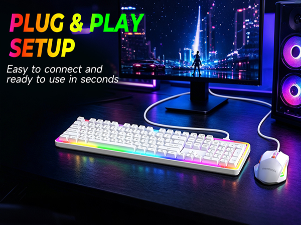 wired mouse and keyboard