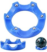 twinklemon 2PCS Bowling Ball Spinner Stand Bowling Rotating Ball Cup Display Stand with Bearing S...