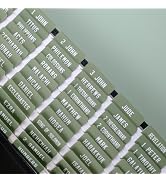 UPAFEXXI-Laminated Bible Tabs, Bible Tabs for Women and Men, Reposition Large Print Stickers, Eas...