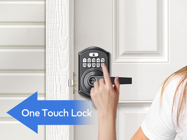 Press any key for 2 seconds to lock
