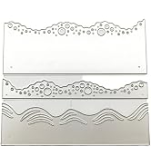 Ocean Beach Wave Metal Cutting Dies Special Summer Background Stencil Decorative Gift Craft for D...