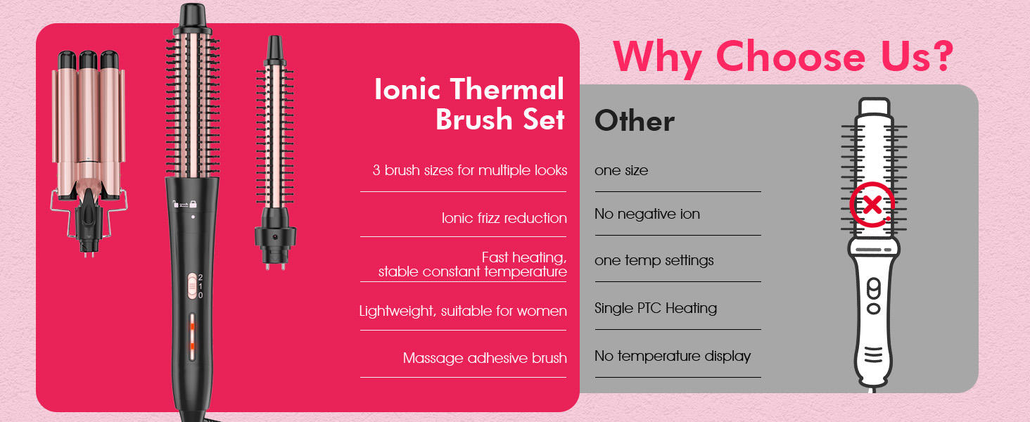 heated round brush