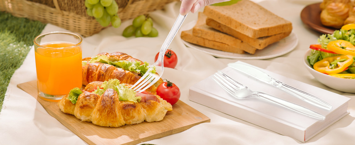 heavy duty plastic silverware