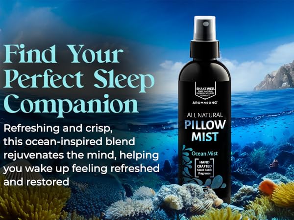 Blue Ocean mist rejuvenates and refreshes