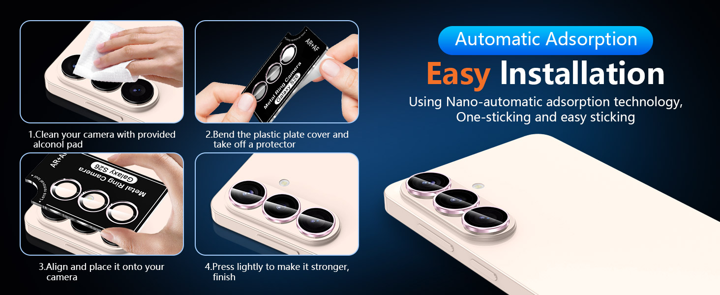 Camera Lens Protector for Galaxy S26 Plus