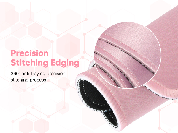 precison stitching edging