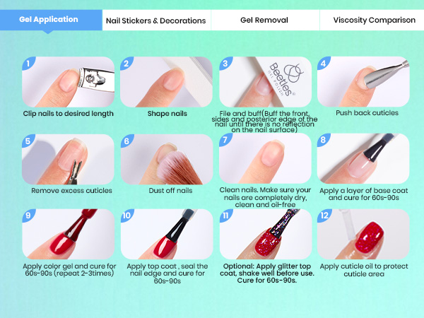 gel nail kit manicure kit gel nail polish kit