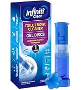 Infiniti Clean Toilet Bowl Cleaner Gel Stamps, Ocean Scent, 5-Pack (Total 45 Stamps, Up to 1-Year...