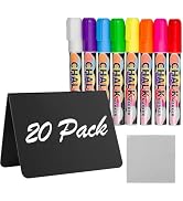 Mini Chalkboard Signs, 20Pcs Small Food Labels for Party Buffet Food Signs for Birthday Bakery We...