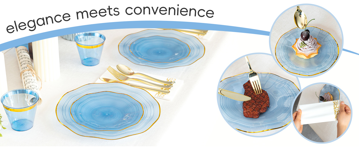 plastic plates sets