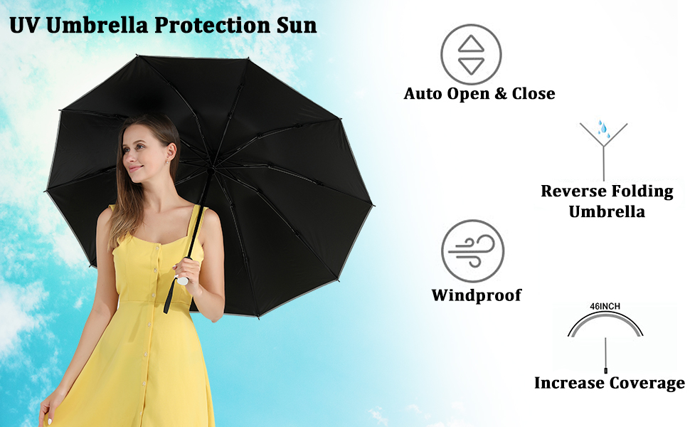Umbrella Inverted Windproof