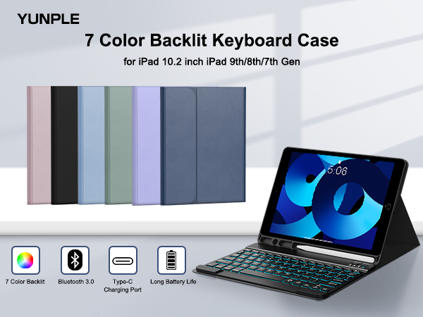ipad 7th generation case with keyboard