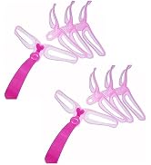 2pcs 8 Styles Eyebrow Template Eyebrow Shaping Kit Eyebrow Template Eyebrow Stencil Washable Reus...