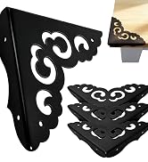 Retro patterned black corner guards