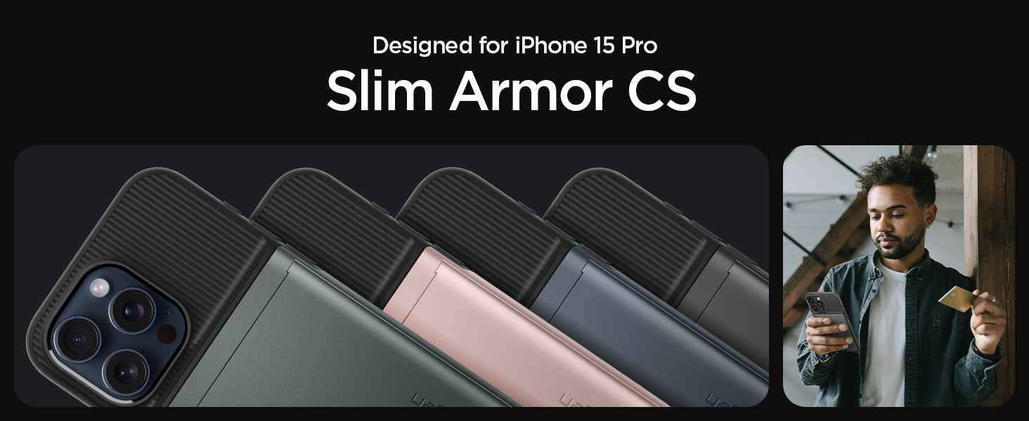 iPhone 15 Pro (2023) Slim Armor CS
