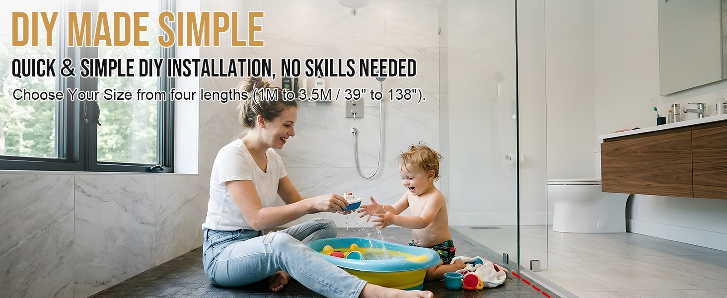 Quick & simple DIY installation, no skills needed