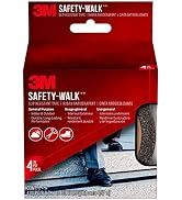 3M Safety-Walk Slip Resistant Tape, Black, 4 in. x 15 ft.