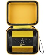 khanka Hard Case Replacement for Bluetooth Speaker Fit for DeWALT 18v 20v Max Including 20-60v Fl...