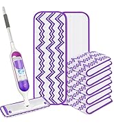 7 Pack Reusable Mop Refills for Swiffer PowerMop, Thickened Power Mop Pads Microfiber Power Mop R...